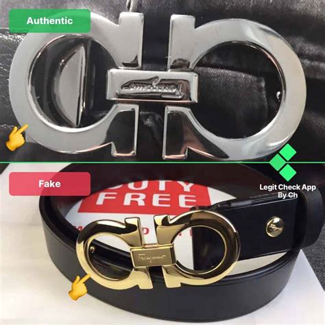 ferragamo belt fake vs real|ferragamo belt knock off.